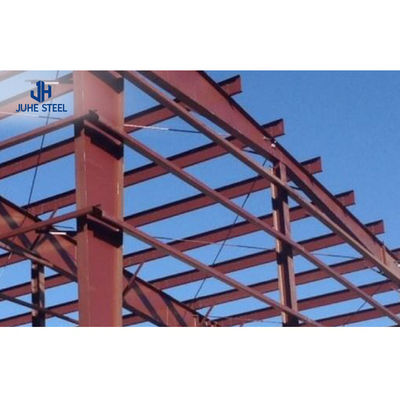 Fabbricazione prefabbricata di cornici in acciaio leggero per sale espositive industriali galvanizzate