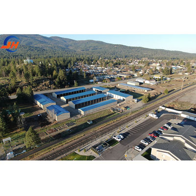Easy Assembly Metal Prefab Galvanized Steel Structure Workshop per la costruzione rapida