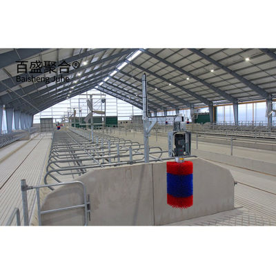 Edificio prefabbricato per allevamenti di bovini conforme alla norma ASTM ISO9001 2008/CE/BV