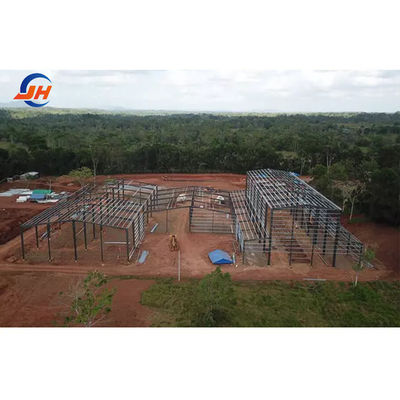Easy Assembly Metal Prefab Galvanized Steel Structure Workshop per la costruzione rapida
