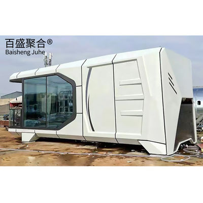 Casa capsula spaziale con controllo vocale intelligente e case contenitori