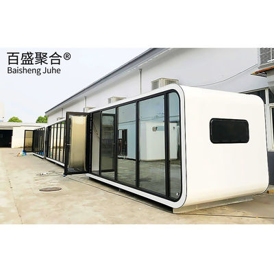 Casa Capsula Spaziale Prefabbricata per Hotel Villa Moderna Cabina Modulare Apple Casa Contenitore