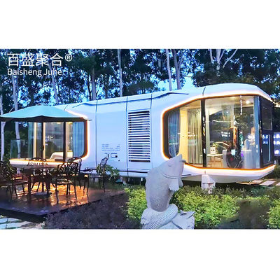 Modulare Prefabbricato Container House Eco Friendly Capsule Hotel Cabina per l'utilizzo dello spazio