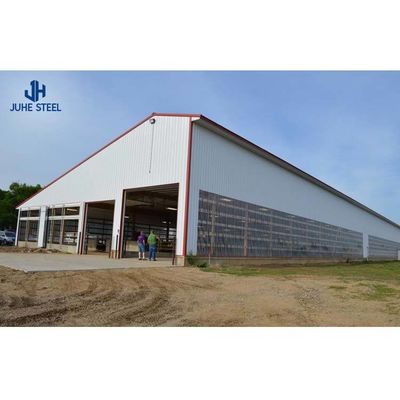 Struttura in acciaio Progettazione della cantina per l'allevamento di suini Tolleranza ±1% MTS Progettazione del disegno