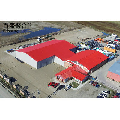 magazzino in acciaio prefabbricato con struttura in acciaio leggero Q235/Q235B/Q355/Q355B