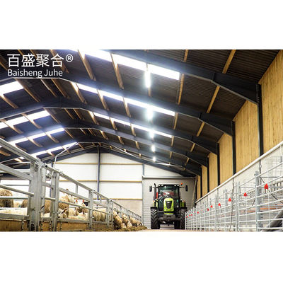Prefabbricazione isolata con struttura in acciaio pesante Q235 H-Beam per alloggiamento suini ASTM
