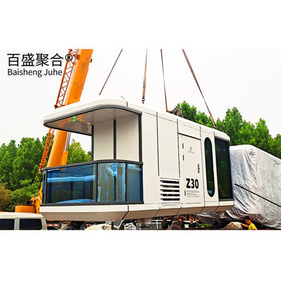 Stile di design moderno Colore personalizzato Space Capsule Smart Home AI Voice Container House