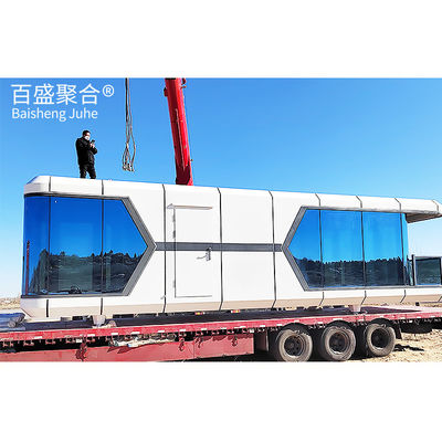 Spedizione speciale Casa capsula spaziale prefabbricata per campeggio eco-amichevole
