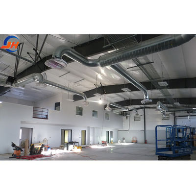 Grande laboratorio di acciaio per fabbricazioni industriali leggere Case prefabbricate
