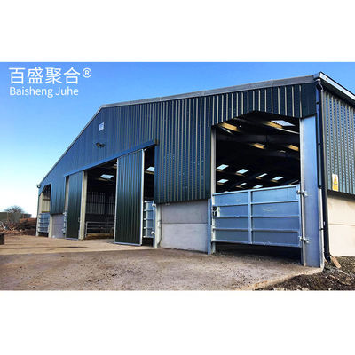 Steel Beams H Beams Heavy Structure Prefab Shed per lo stoccaggio Shopping Mall Chicken Farm