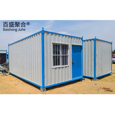 Prefabbricazione commerciale magazzino mobile rinforzato confezionato in container piatto case Q235 Q235B Q355 Q355B