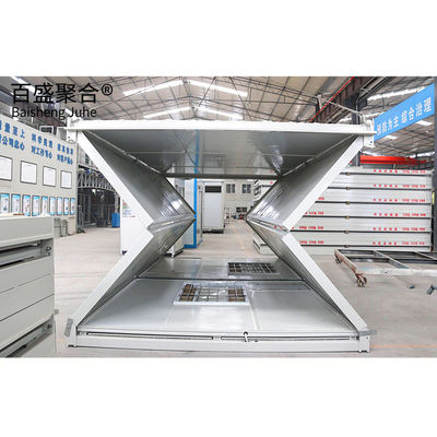 Prefabbricazione commerciale magazzino mobile rinforzato confezionato in container piatto case Q235 Q235B Q355 Q355B