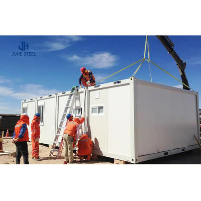 Prefabbricazione commerciale magazzino mobile rinforzato confezionato in container piatto case Q235 Q235B Q355 Q355B