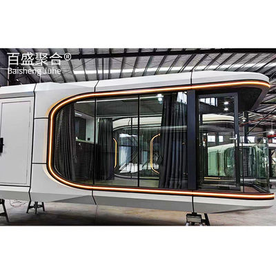 Trasporto e carico Casa contenitore a 20 piedi piatta per la vita nella capsula spaziale