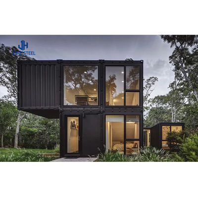 Casa prefabbricata per container di spedizione con finestra scorrevole in PVC
