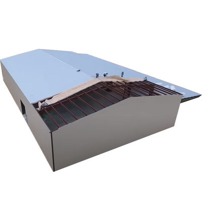 Heavy-Duty Livestock Shed Design Prefab Steel Cow Horse Stable per l'efficienza del laboratorio