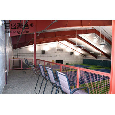 Cortile di basket leggero Edificio in metallo con verniciatura e C.Z.