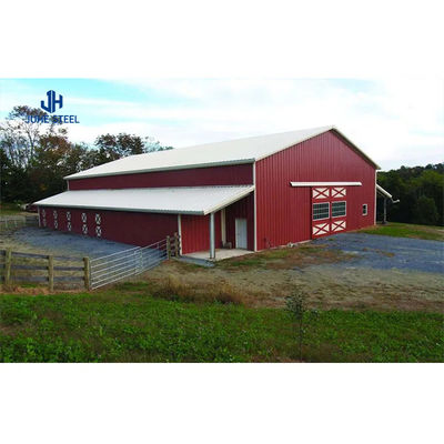 Work Plant Application Fields Livestock Shelter Cattle Tent con struttura in acciaio leggero