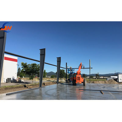 15*30*3 Materiale da costruzione prefabbricato per magazzini a telaio in acciaio con design leggero