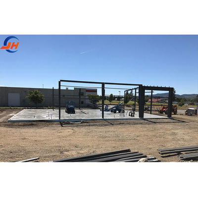 15*30*3 Materiale da costruzione prefabbricato per magazzini a telaio in acciaio con design leggero