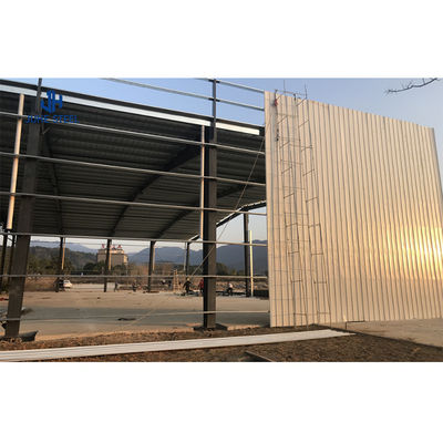 Edifici di struttura in acciaio di vari tipi su misura per la costruzione di officine di magazzino