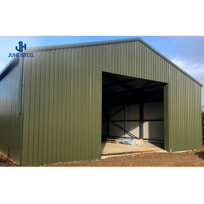 Stoccaggio di struttura in acciaio galvanizzato certificato CE/ISO9001 per edifici prefabbricati