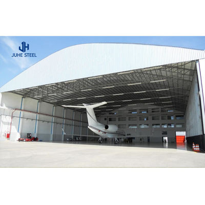Hangar per aeromobili a struttura in acciaio prefabbricata a prezzi accessibili con certificato ISO9001 2008/CE/BV