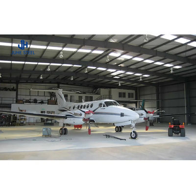 Hangar per aeromobili a struttura in acciaio prefabbricata a prezzi accessibili con certificato ISO9001 2008/CE/BV