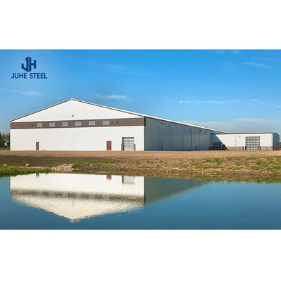 Q235/Q345B Edifici agricoli in metallo con alloggi prefabbricati