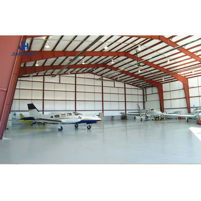 Struttura in acciaio prefabbricata Hangar aeroportuale con elevata tolleranza al vento di 200 km/h
