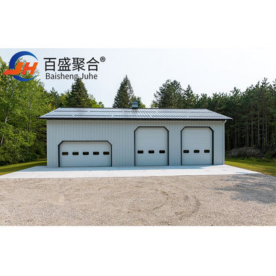 GB Standard I Beam Steel Structural Modern Pre Fab Warehouse Edifici di auto stoccaggio