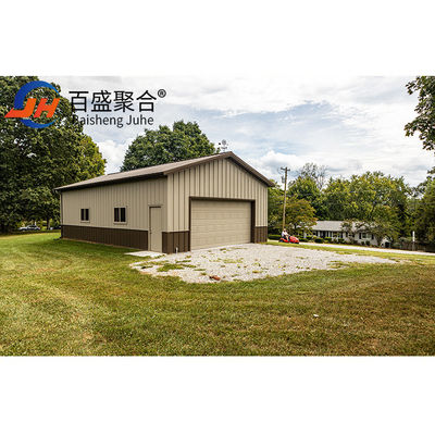 GB Standard I Beam Steel Structural Modern Pre Fab Warehouse Edifici di auto stoccaggio