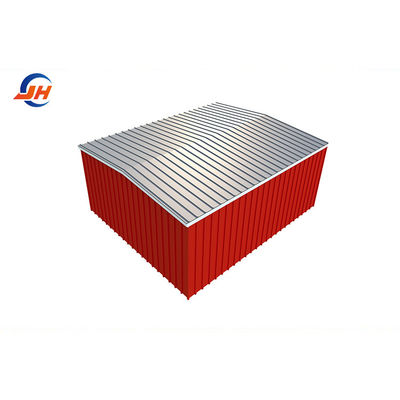 GB Standard I Beam Steel Structural Modern Pre Fab Warehouse Edifici di auto stoccaggio