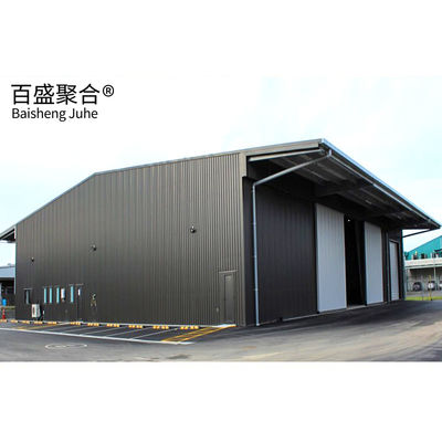 Q235 Q355B Grade Steel Structure Workshop Edificio portatile per magazzino a telaio metallico