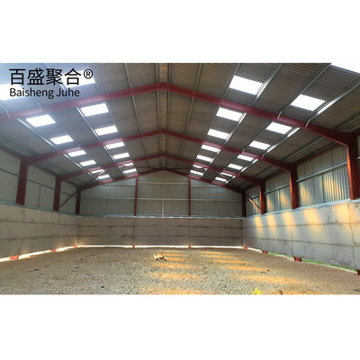 Edifici agricoli a struttura in acciaio Capannoni agricoli in metallo Q235B/Q345B