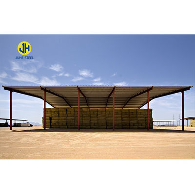 Gestione delle aziende agricole Q235/Q345B Grade Prefabbricato Graneria in metallo Case prefabbricate Granerie in metallo
