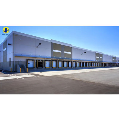 Progettazione di un magazzino industriale con vetrina in lega di alluminio con edificio di stoccaggio prefabbricato