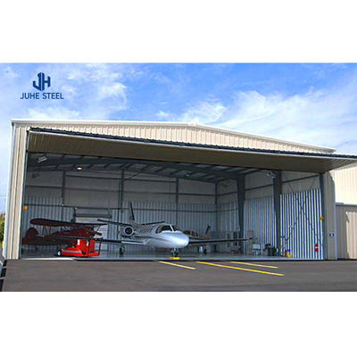 Hangar logistico prefabbricato a telaio in acciaio