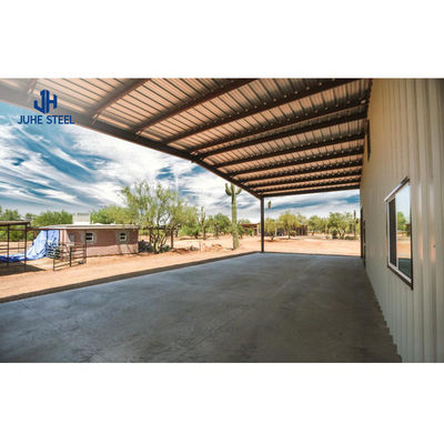 CE/ ISO9001 Struttura in acciaio certificata Telaio di carport per tetto di garage pieghevole portatile