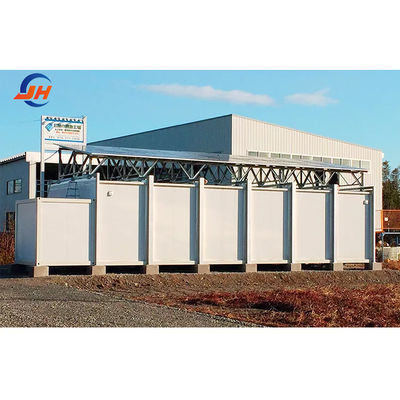 Struttura di telaio in acciaio magazzino metallico prefabbricato per fabbriche industriali