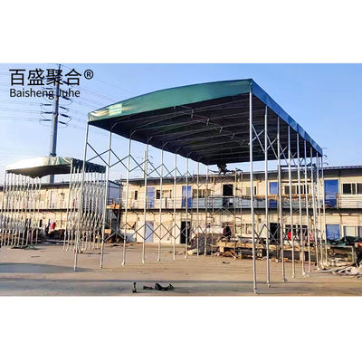 Electrically Retractable Steel Summer Sunshade Telescopic Folding Sliding Awning Tent (Tente di avvolgimento in acciaio elettrico)