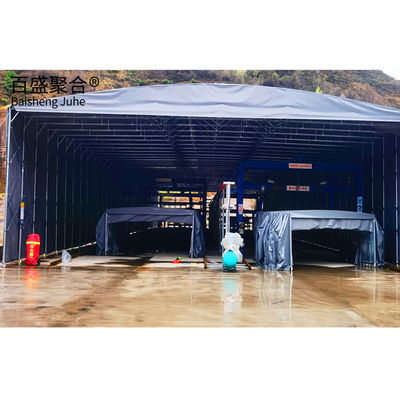 Tenda standard AiSi grande parcheggio auto mobile mobile a telaio metallico