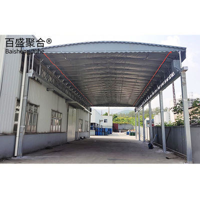 Cappottole per auto all'aperto Pull One Push Up Canopy pieghevole istantaneo con tolleranza ± 1% materiale in acciaio