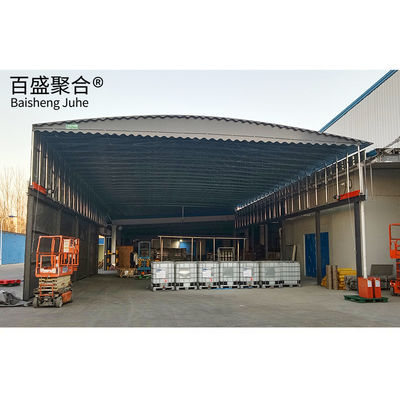 Tenda di parcheggio mobile impermeabile per garage leggero e ad alta tolleranza Carport Warehouse