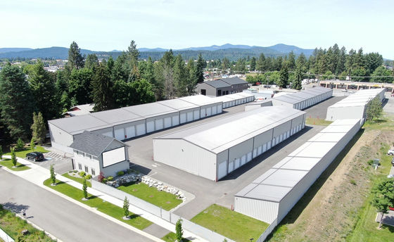 Aluminio Legato Finestra Struttura di acciaio Garage per la costruzione di edifici conveniente