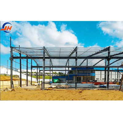 AiSi Standard Large-span Prefabricated Workshop for Metal Shed Building House Frame