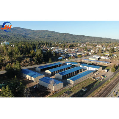 AiSi Standard Large-span Prefabricated Workshop for Metal Shed Building House Frame