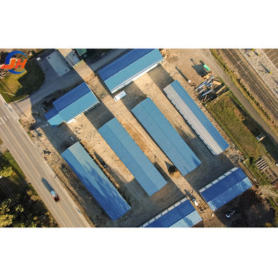 AiSi Standard Large-span Prefabricated Workshop for Metal Shed Building House Frame