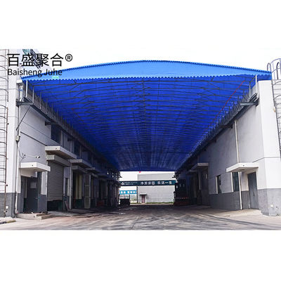 Carport Tunnel e garage tenda personalizzabile con Push Pull Retractable Design
