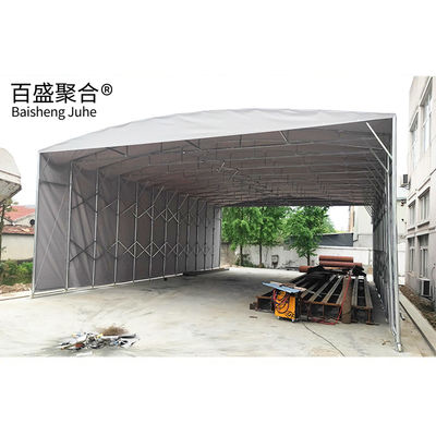 Carport Tunnel e garage tenda personalizzabile con Push Pull Retractable Design